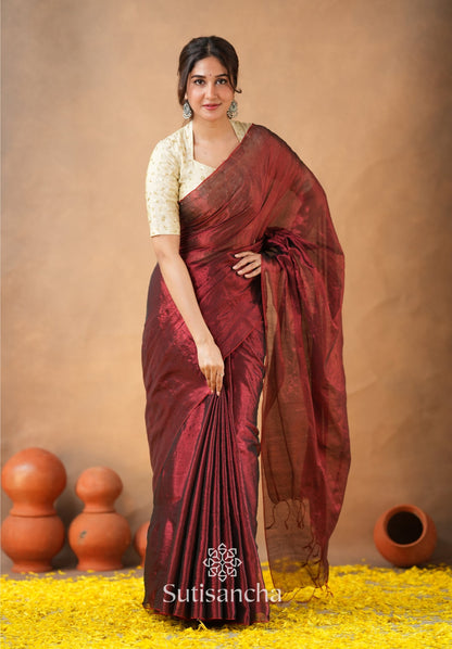 Dhiyona SS Beads Bloom Tissue Elegance