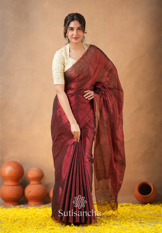Dhiyona SS Beads Bloom Tissue Elegance