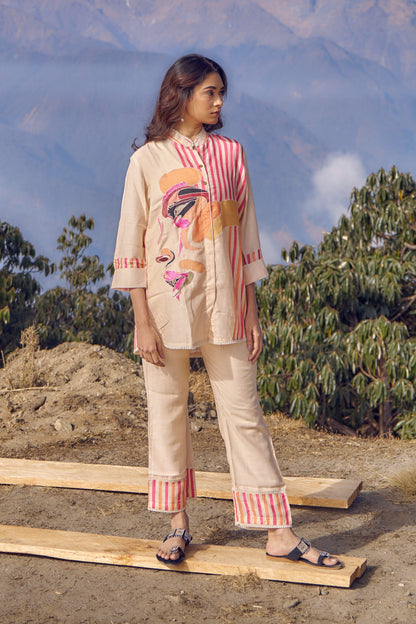 Wespret Tuscan printed co-ord set