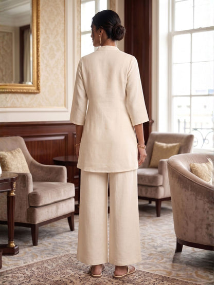 Asmi Frost Embroidered Co-ord Set