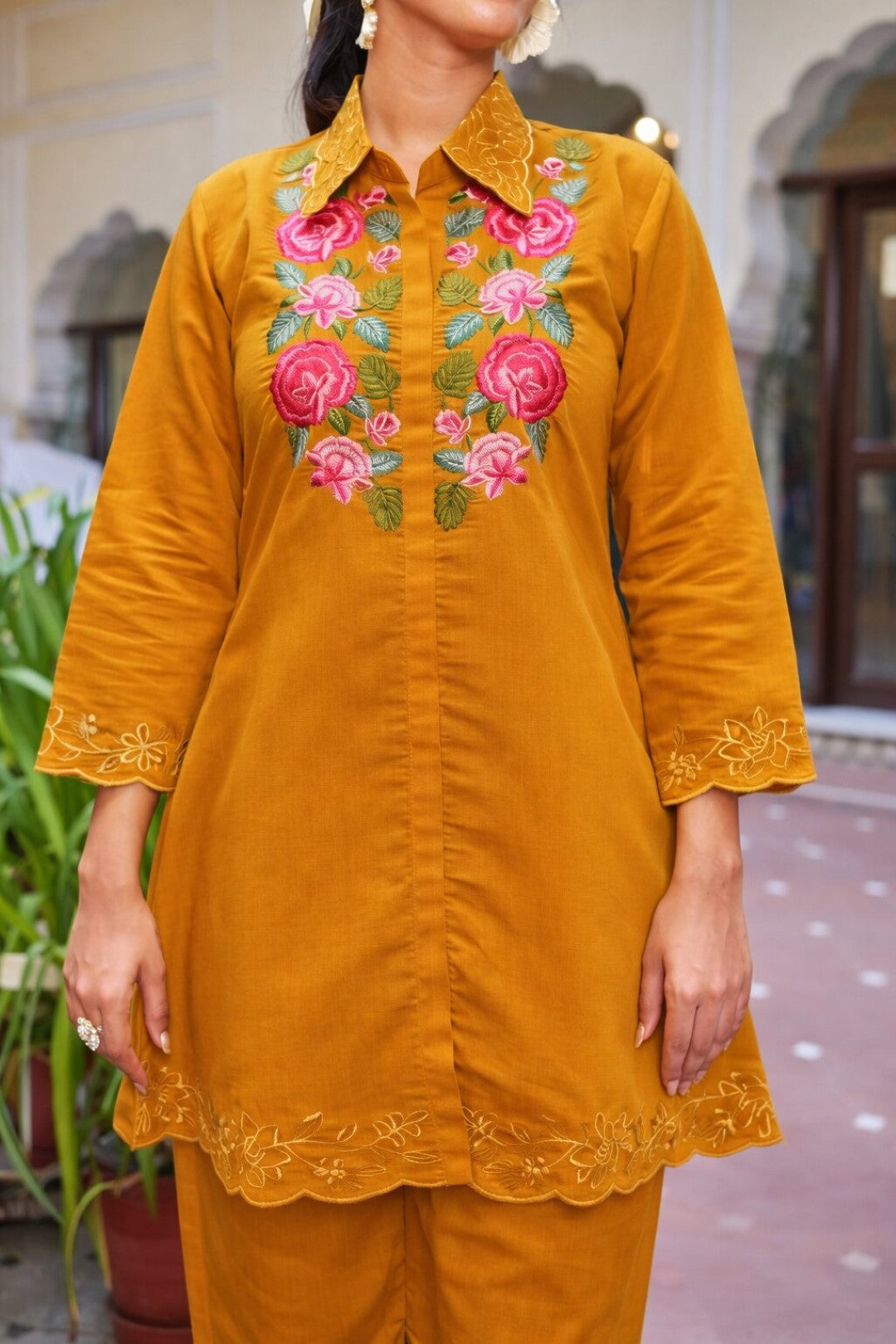 Darika Sunrise Embroidered Co-ord Set