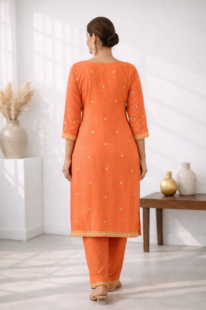 Anila Kesari Full Work Heavy Suit Set