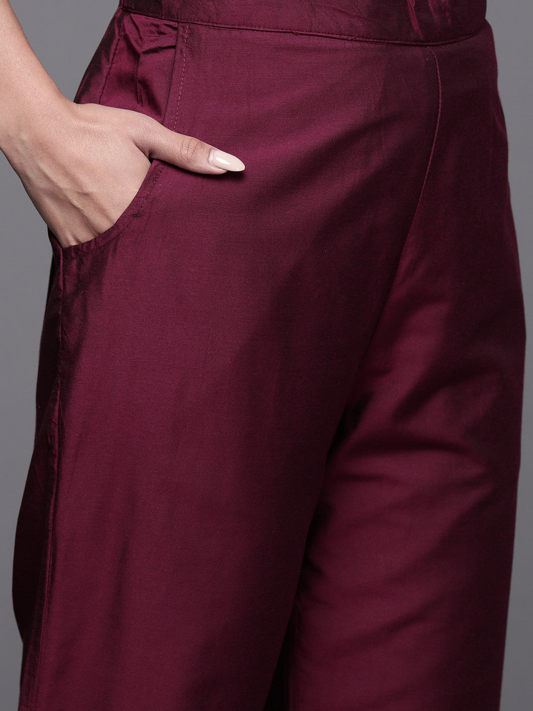 Women Ethnic Motifs Embroidered Regular Sequinned Kurta with Trousers & With Dupatta