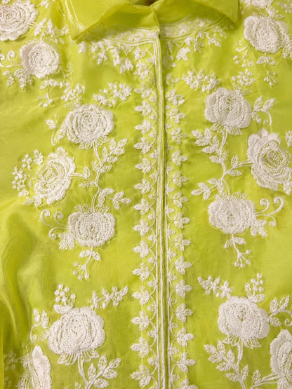 Saba Finch Embroidered 3 pc Co-ord Set