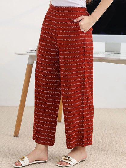 Women Printed Regular Kurta with Palazzos