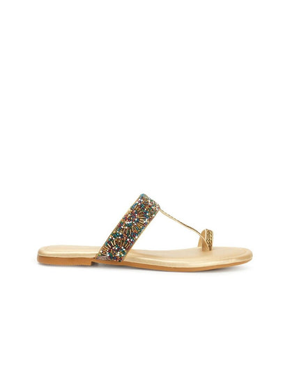 Dhiyona AK Embellished One Toe Flats