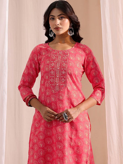 Women Ethnic Motifs Printed Regular Kurta with Trousers & With Dupatta