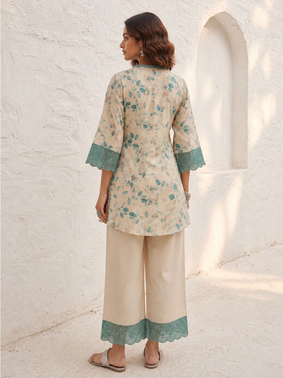 Swades sea cotton co-ord set