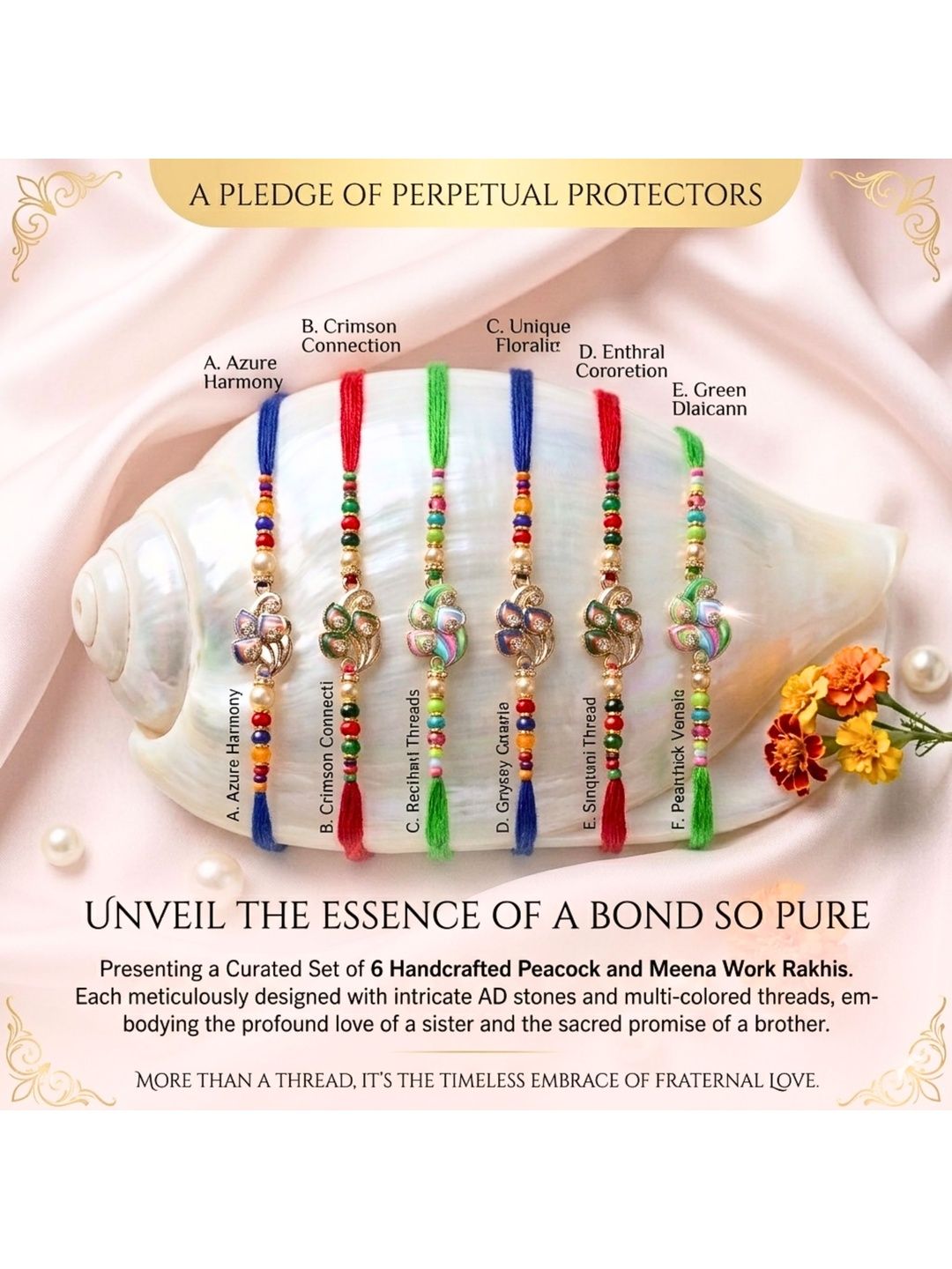 Dhiyona Thread Rakhi