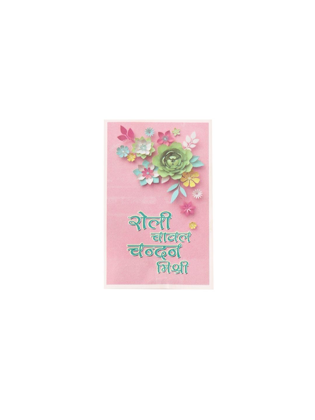 Dhiyona Set Of 3 Multicolor Thread Rakhi With Roli Chawal Chandan Mishri