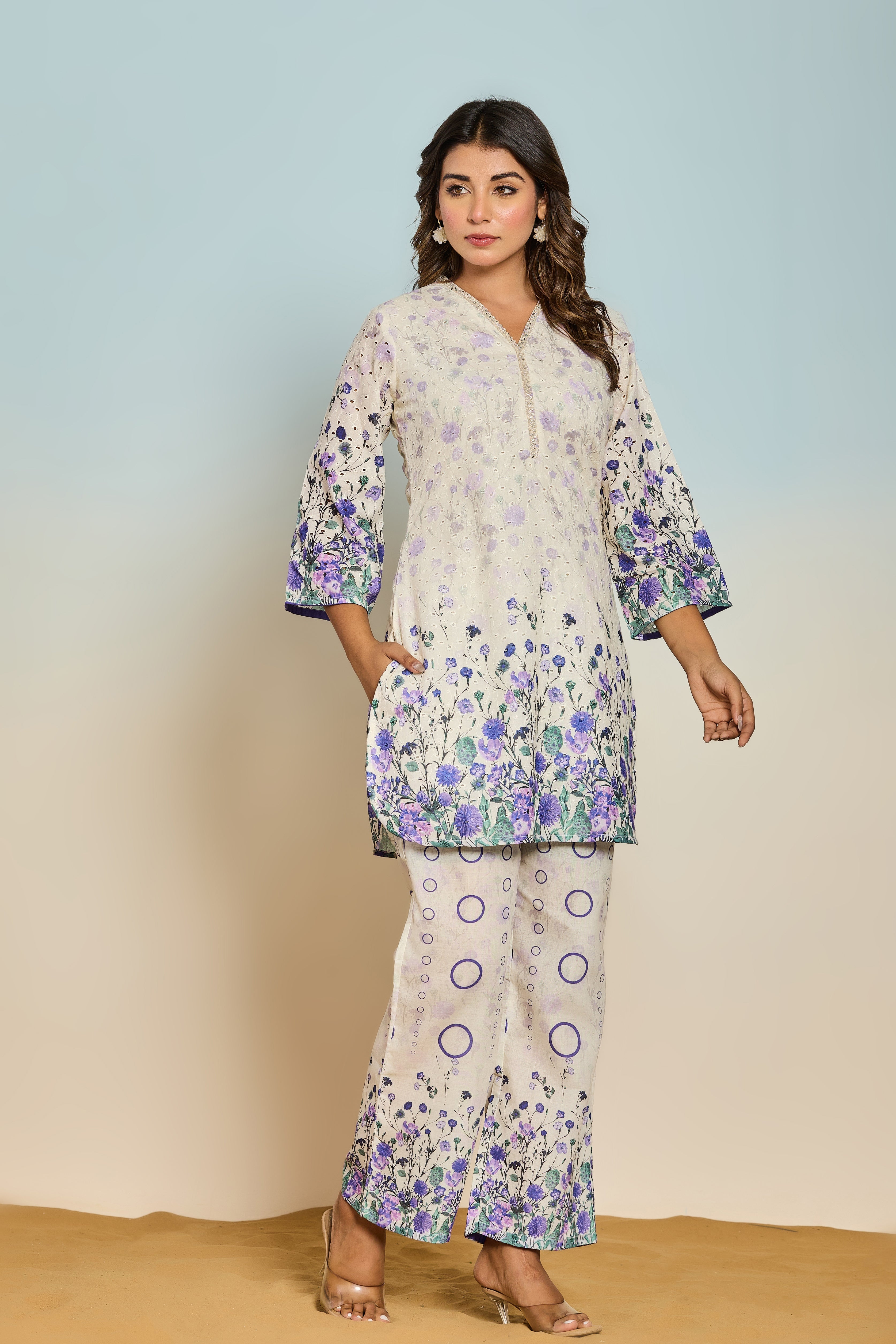 RAAGVI HONEY COTTON CO-ORD SET