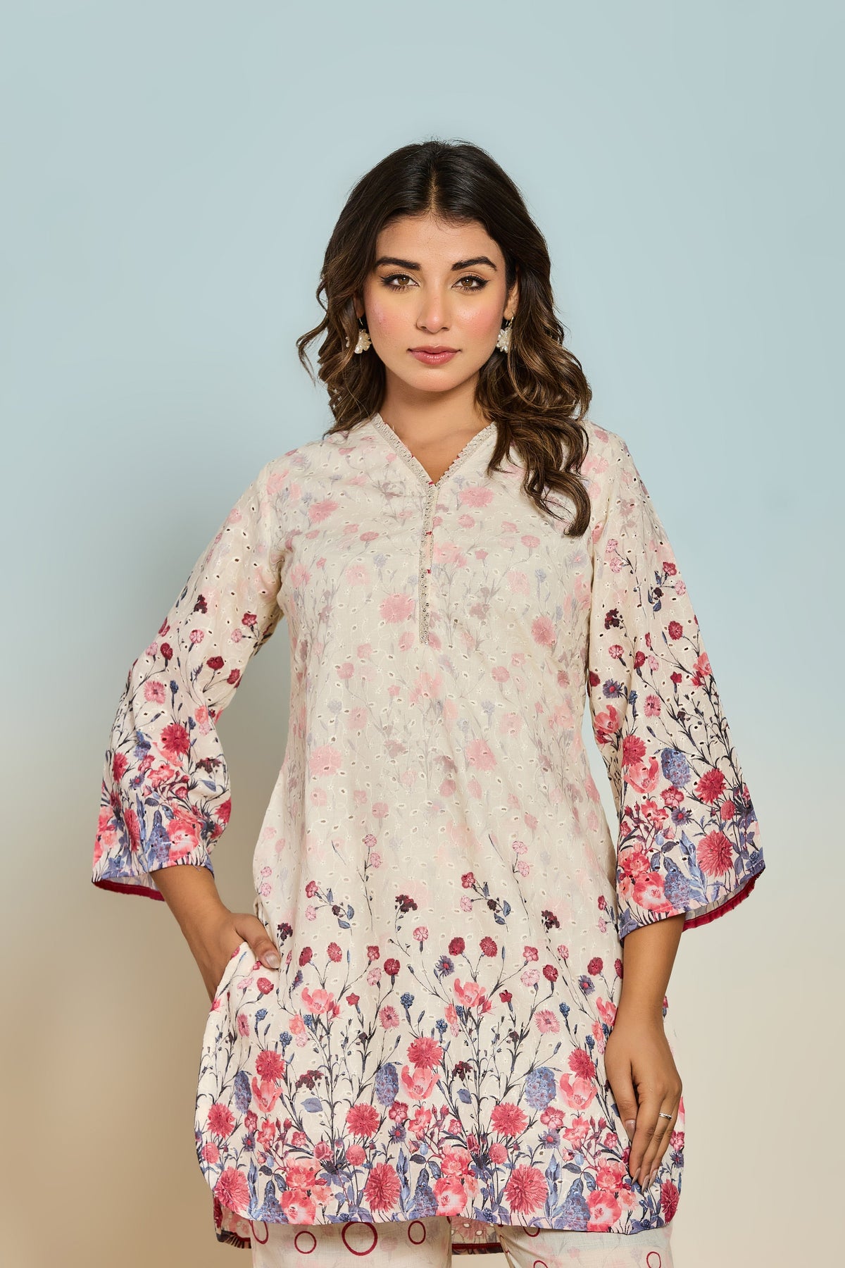 RAAGVI FLORA COTTON CO-ORD SET
