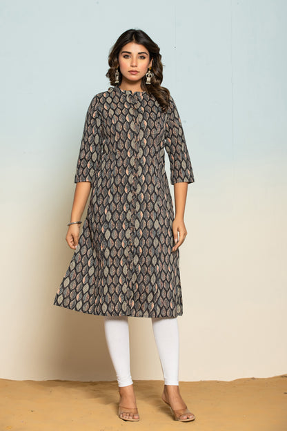 UMA ONYX PRINTED COTTON KURTI