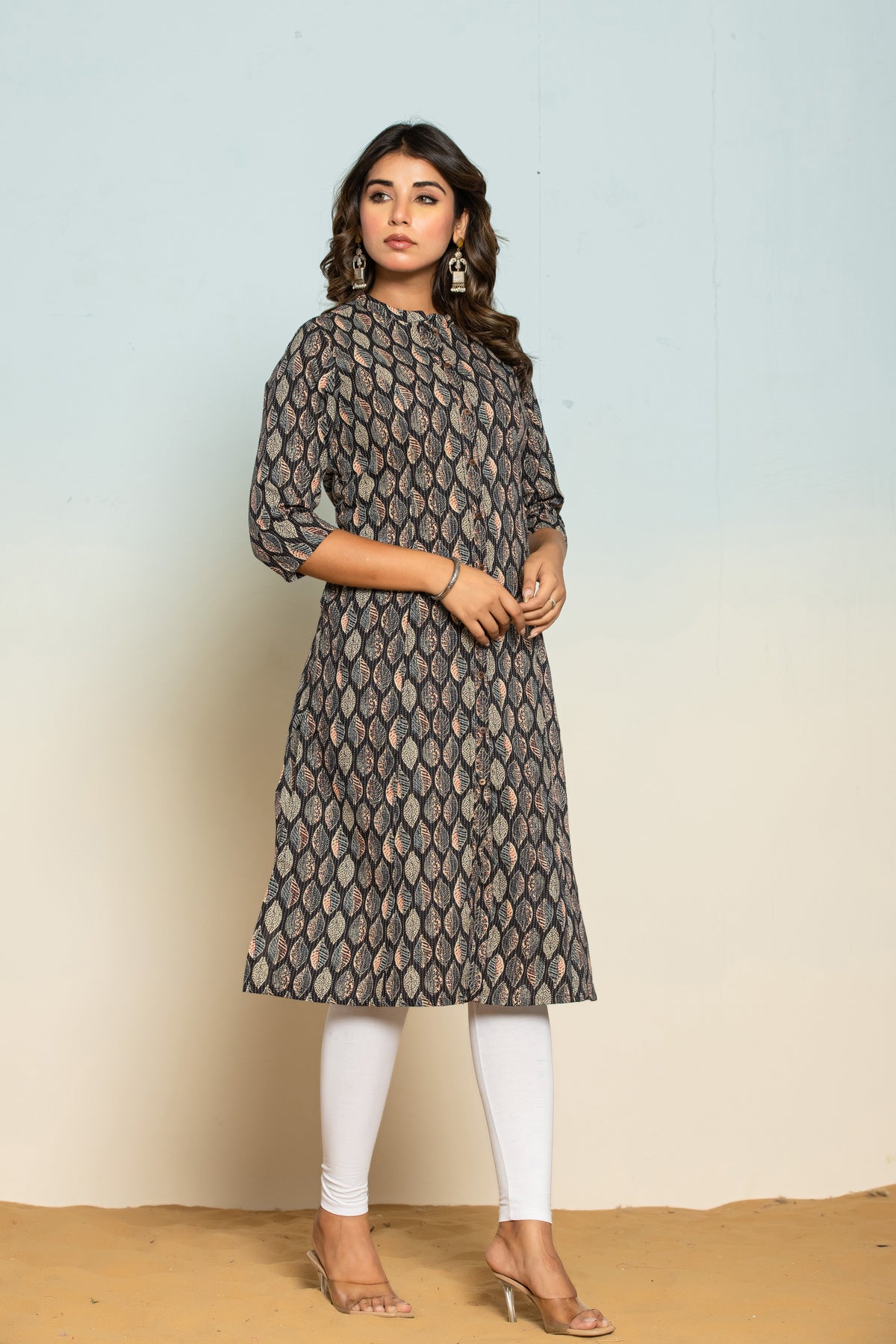 UMA ONYX PRINTED COTTON KURTI