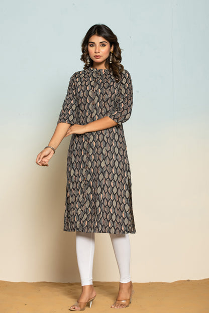 UMA ONYX PRINTED COTTON KURTI