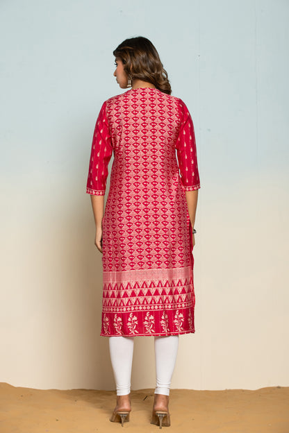 UMA CANDY PRINTED COTTON KURTI