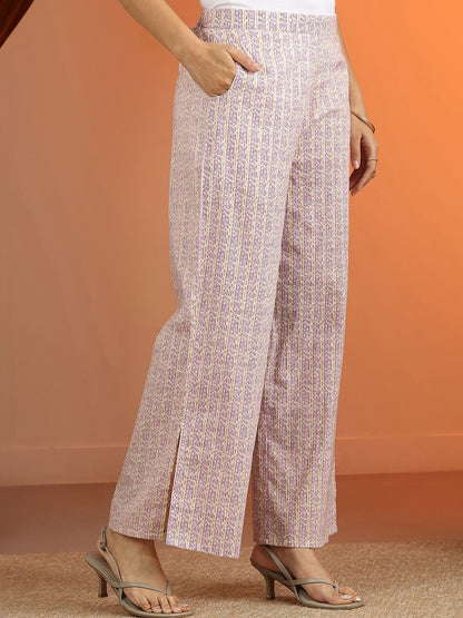 Women Ethnic Motifs Printed Regular Kurta with Trousers & With Dupatta