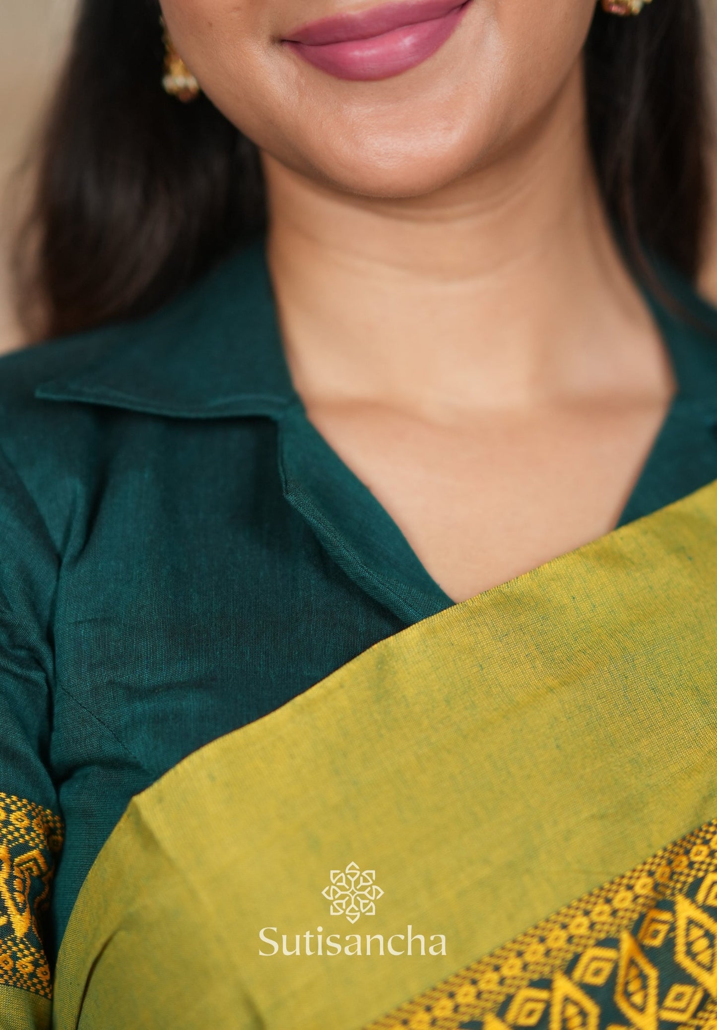Dhiyona SS Timeless Weave Bengal Cotton Saree by Sutisancha