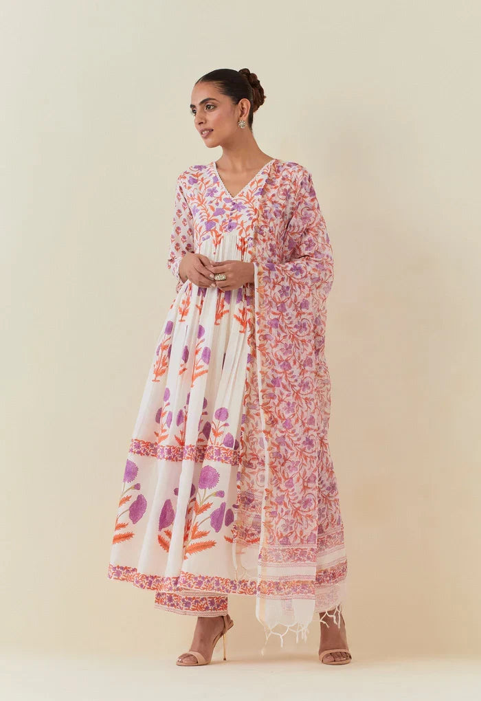Samragi Lily Pure Cotton Premium Suit Set