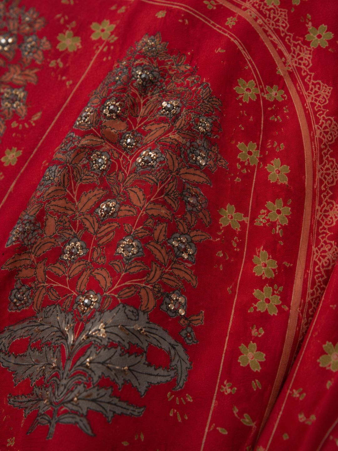 Bakul Scarlet Printed Kurta Pant set