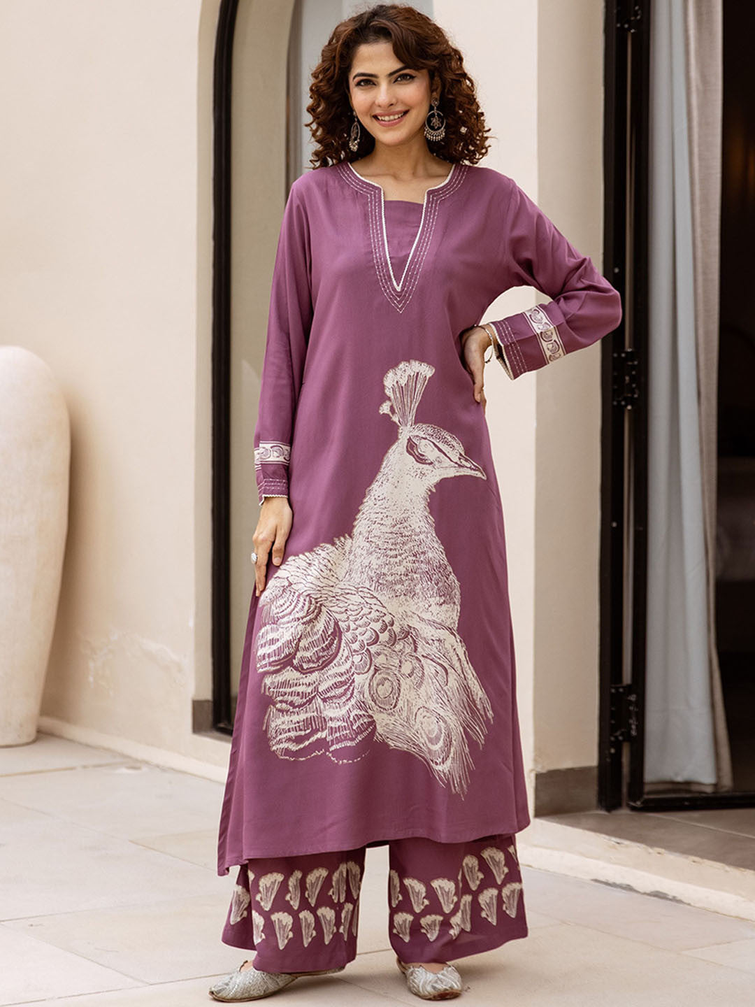 Women Printed Kurta Set