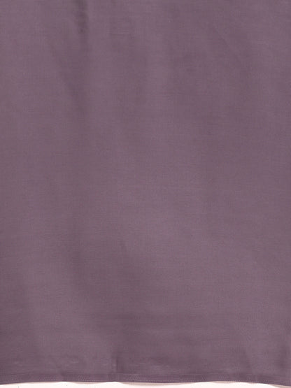 Dhiyona GR Women's Aahana Faded Purple Satin Saree
