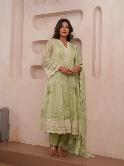 Tashvika fern Premium Suit Set