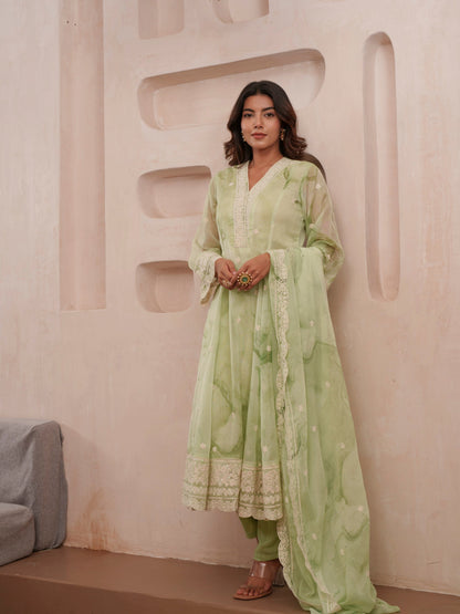 Tashvika fern Premium Suit Set