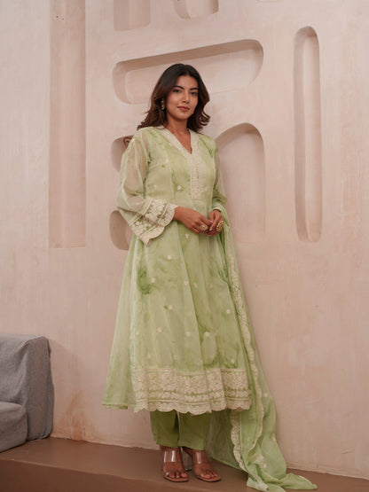 Tashvika fern Premium Suit Set