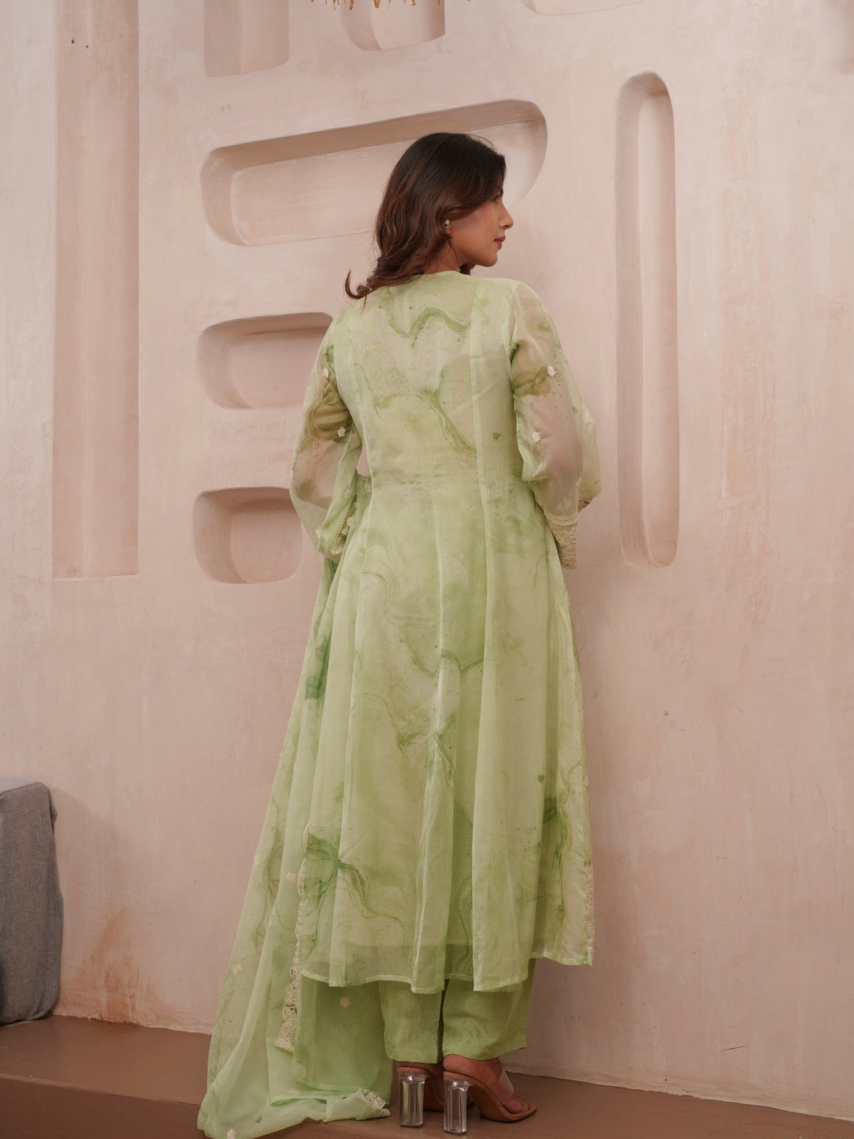 Tashvika fern Premium Suit Set