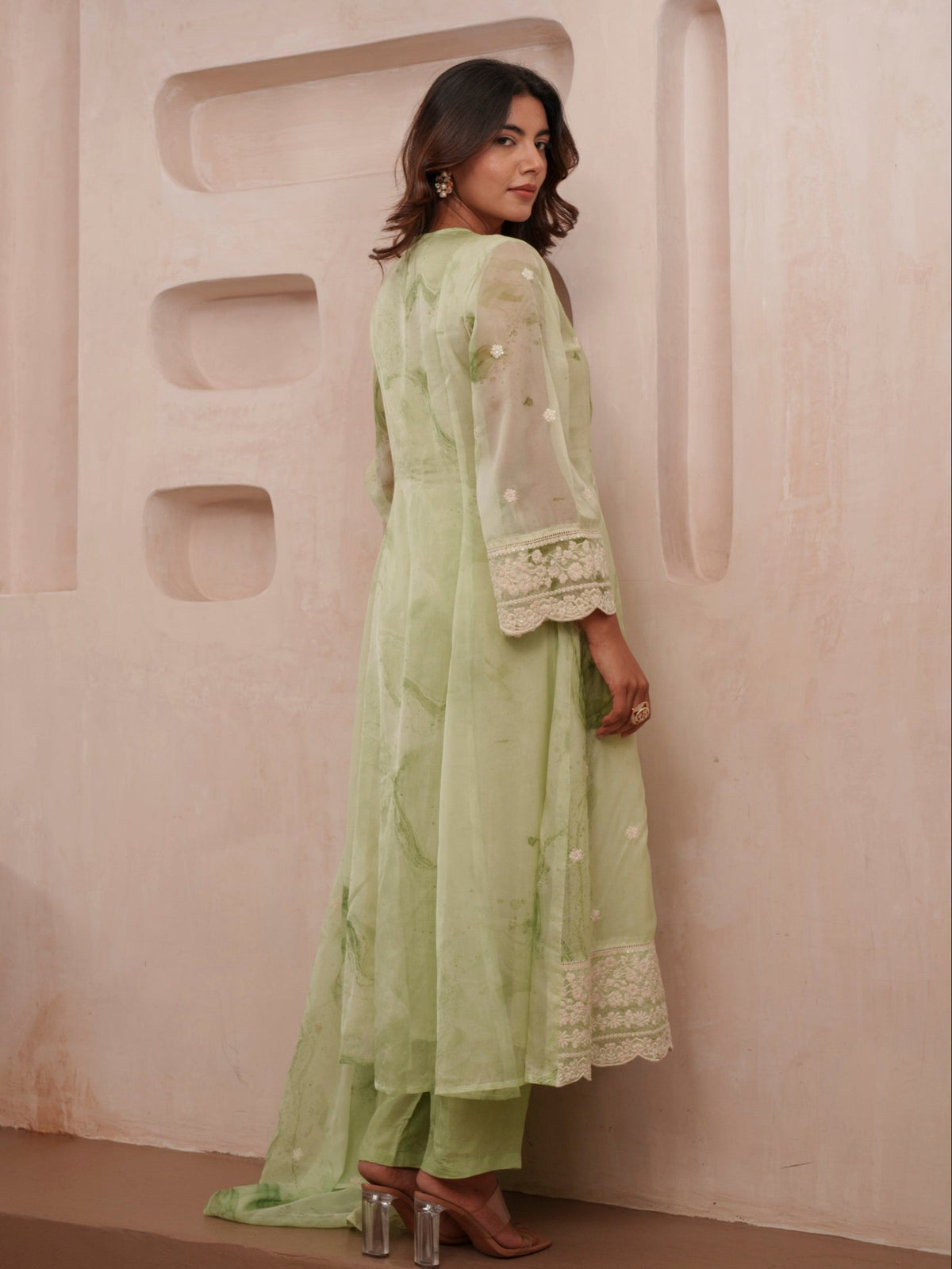 Tashvika fern Premium Suit Set