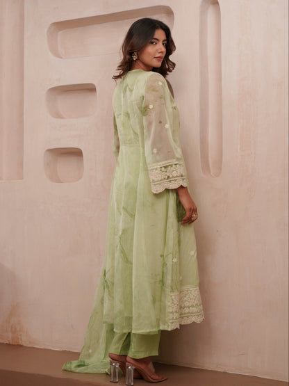 Tashvika fern Premium Suit Set
