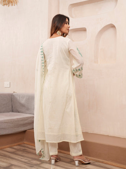 Tashvika Misriteal Cotton Embroidered Lawn Suit set