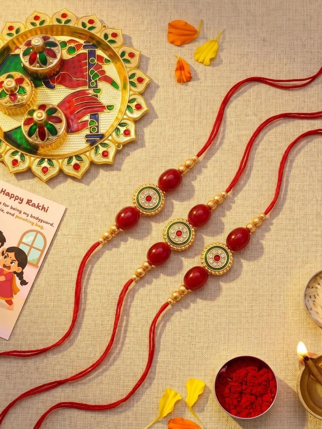 Dhiyona Thread Rakhi