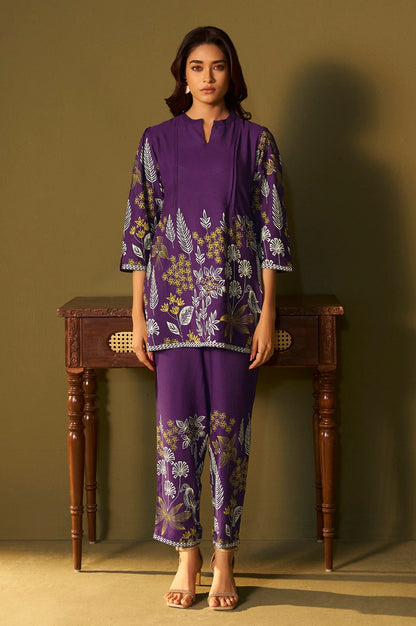 Trisha thistle printed co-ord set