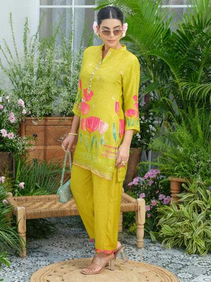 Palash Cadmium Premium Co-ord Set