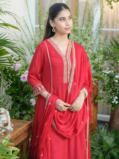 Palash Valentine Full Work Suit Set