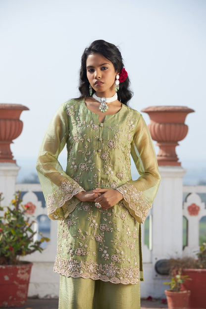 Mihika shamrock full work suit set