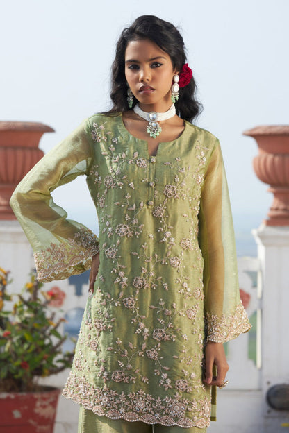 Mihika shamrock full work suit set