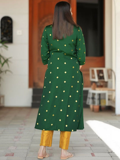 Dhiyona KL Women Regular Kurta with Trousers & With Dupatta Kurta Sets