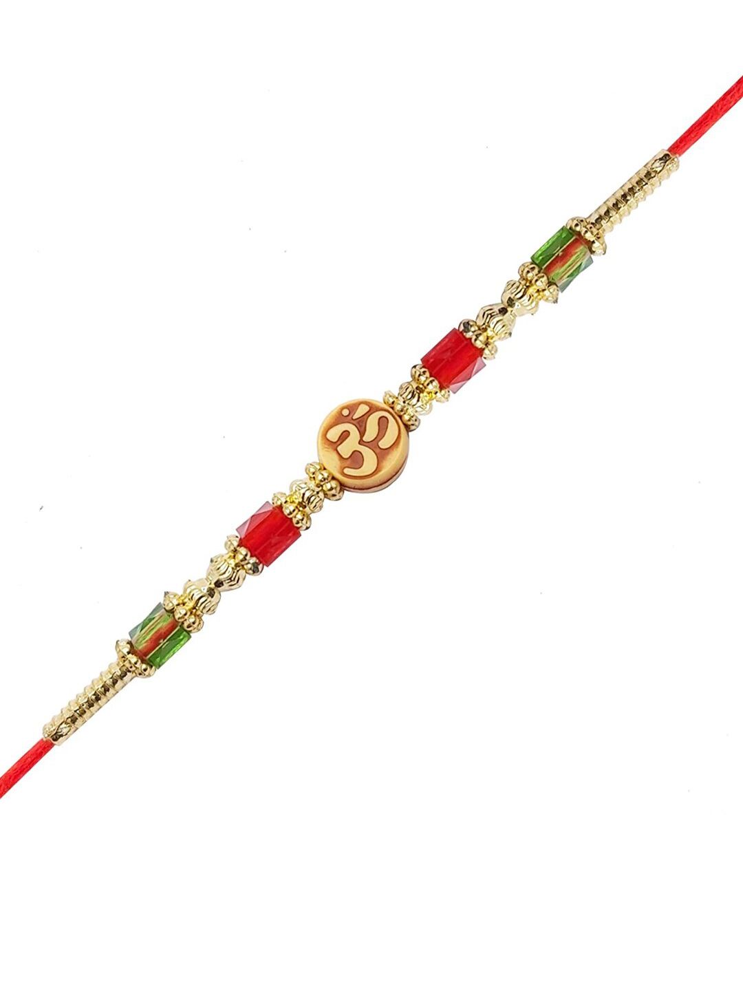 Dhiyona Set Of 2 Beaded Rakhi