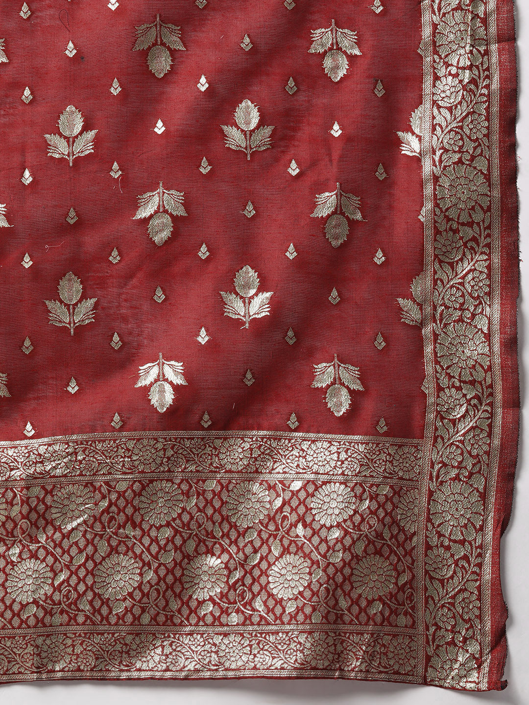 Dhiyona RV Women's Beige Art Silk  Heavy Embroidered Kurta Set With Dupatta