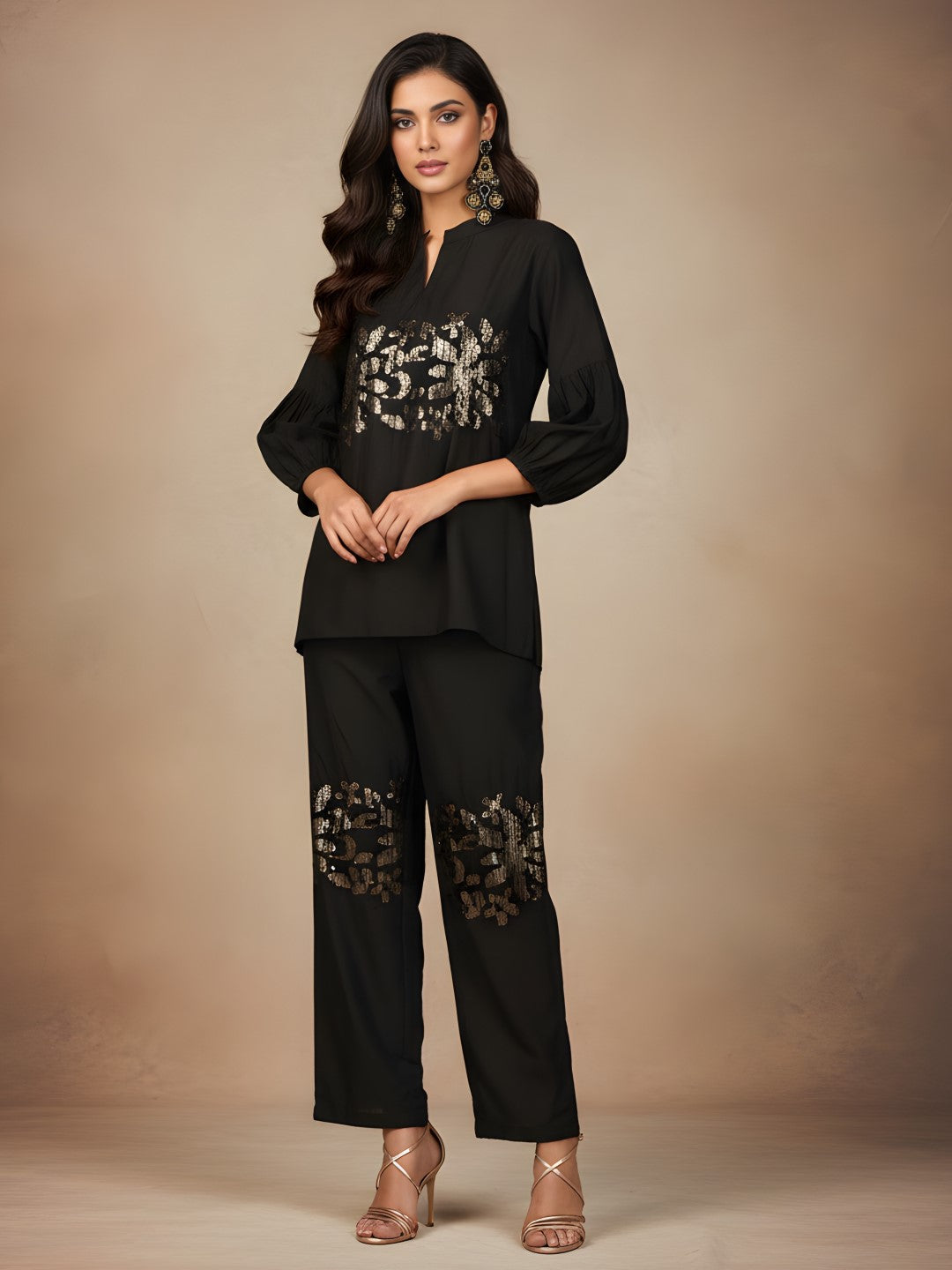 Avira Jade Handwork Co-Ord Set