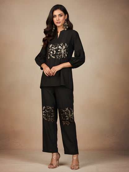 Avira Jade Handwork Co-Ord Set