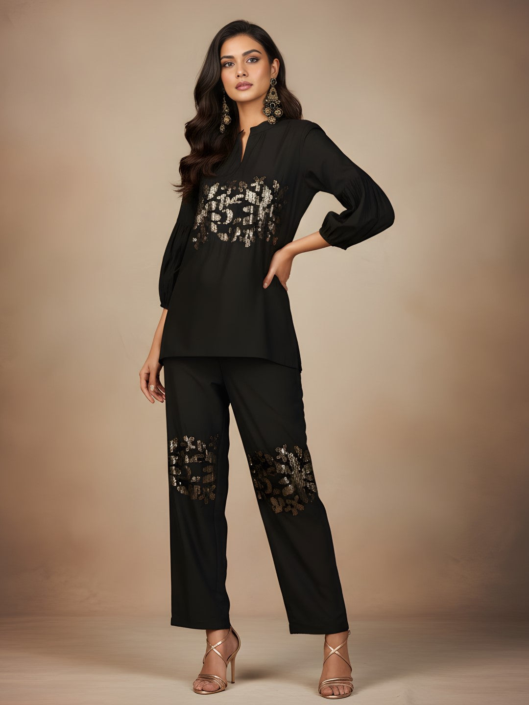 Avira Jade Handwork Co-Ord Set
