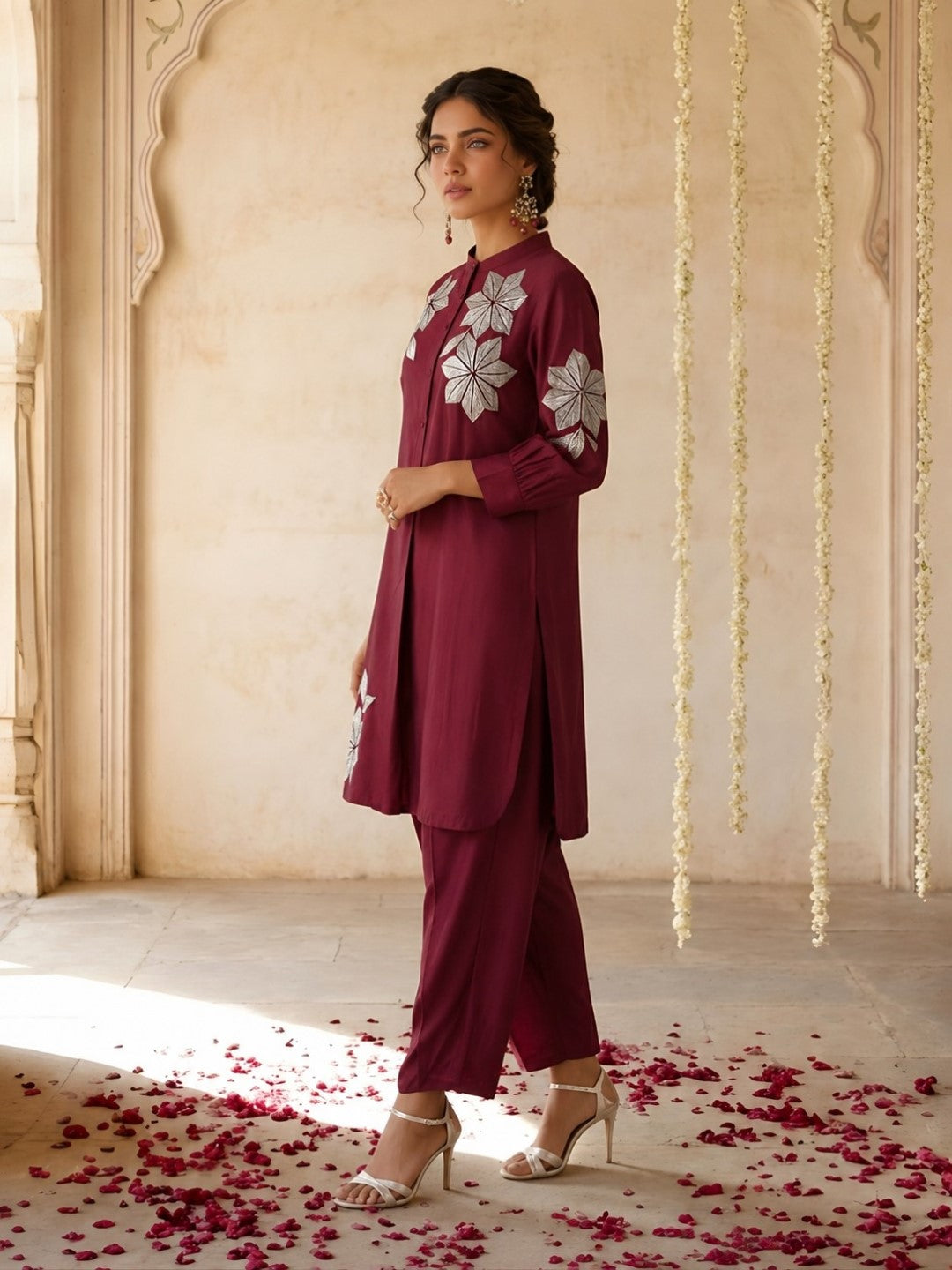 Avira Jam Embroidery Co-Ord Set