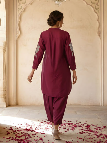 Avira Jam Embroidery Co-Ord Set