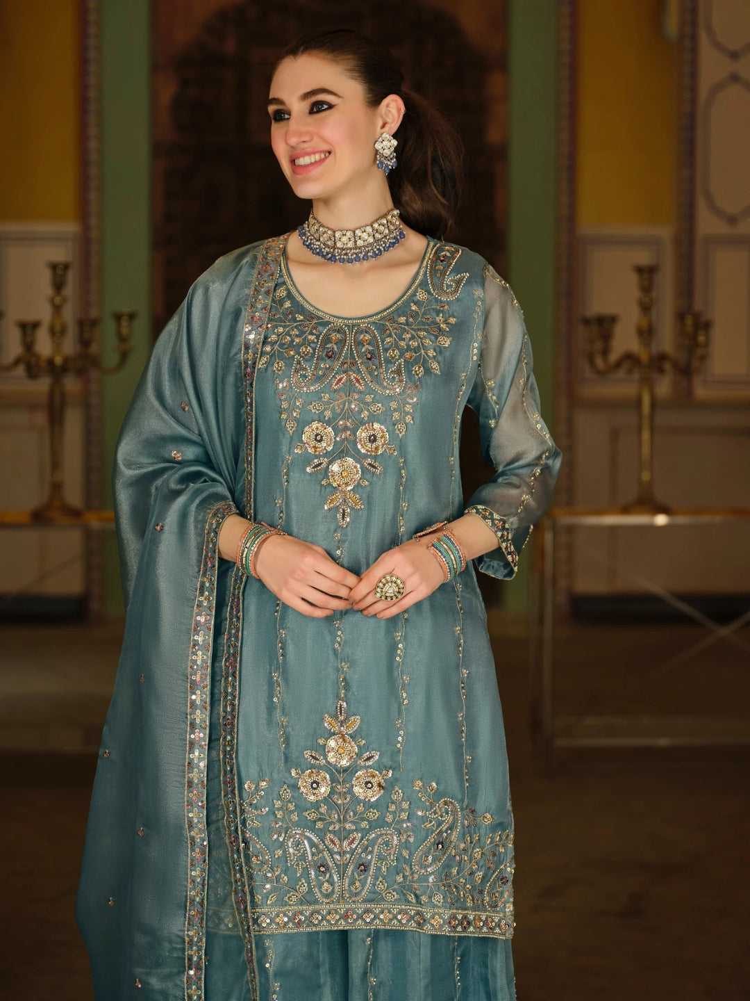 Ayog Gem Full Hand Work Suit Set