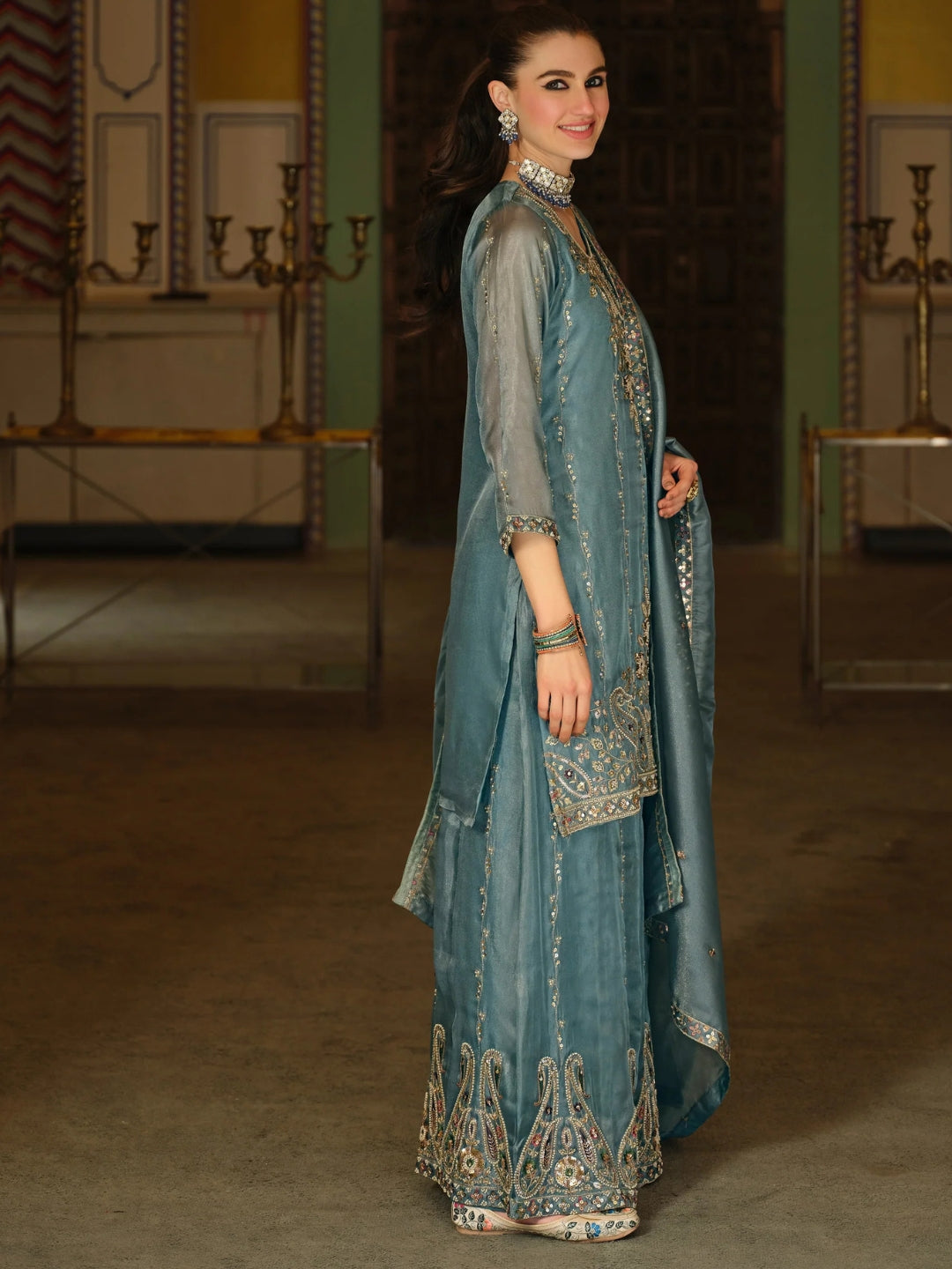 Ayog Gem Full Hand Work Suit Set