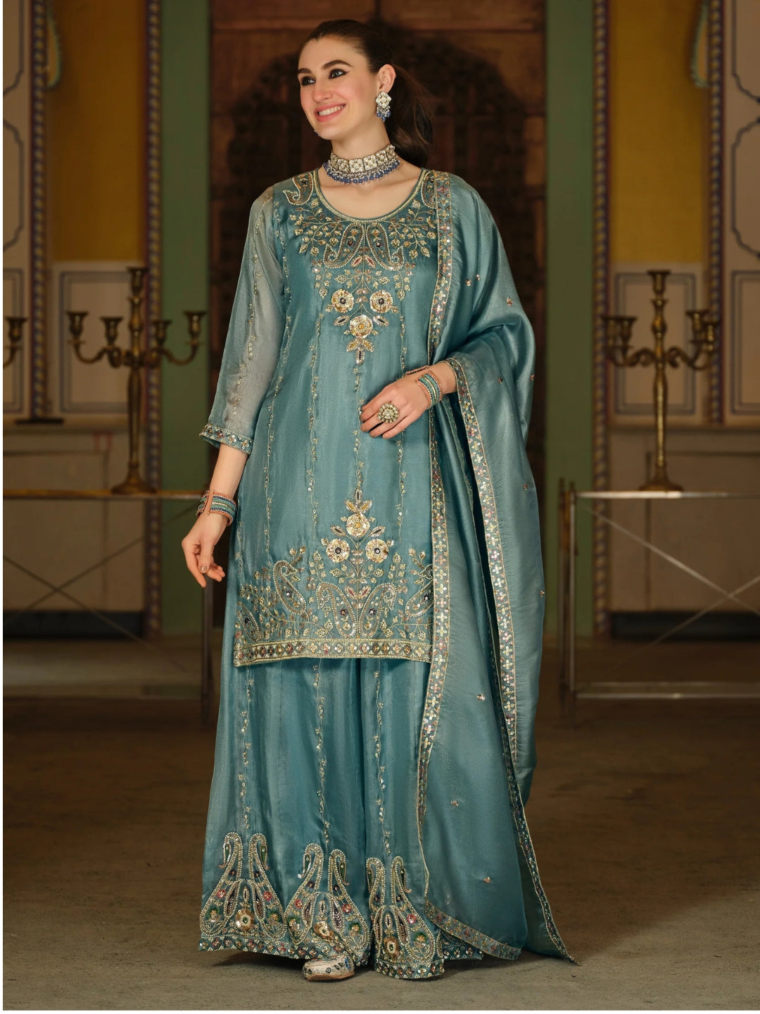 Ayog Gem Full Hand Work Suit Set